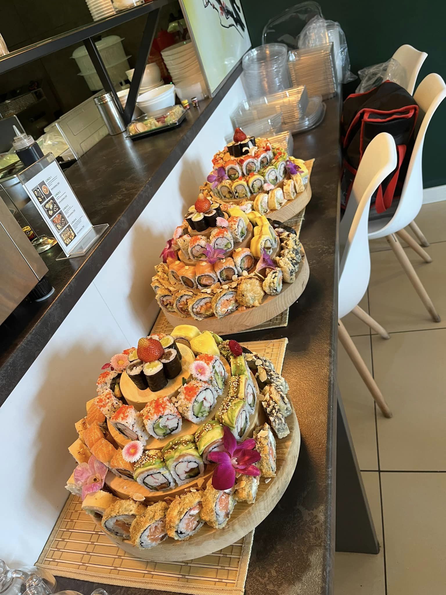 Patera na tort sushi, fi 38 cm