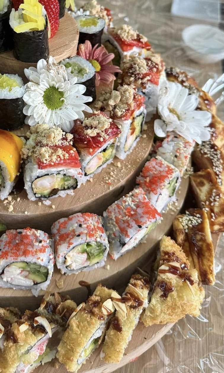 Patera na tort sushi, fi 38 cm