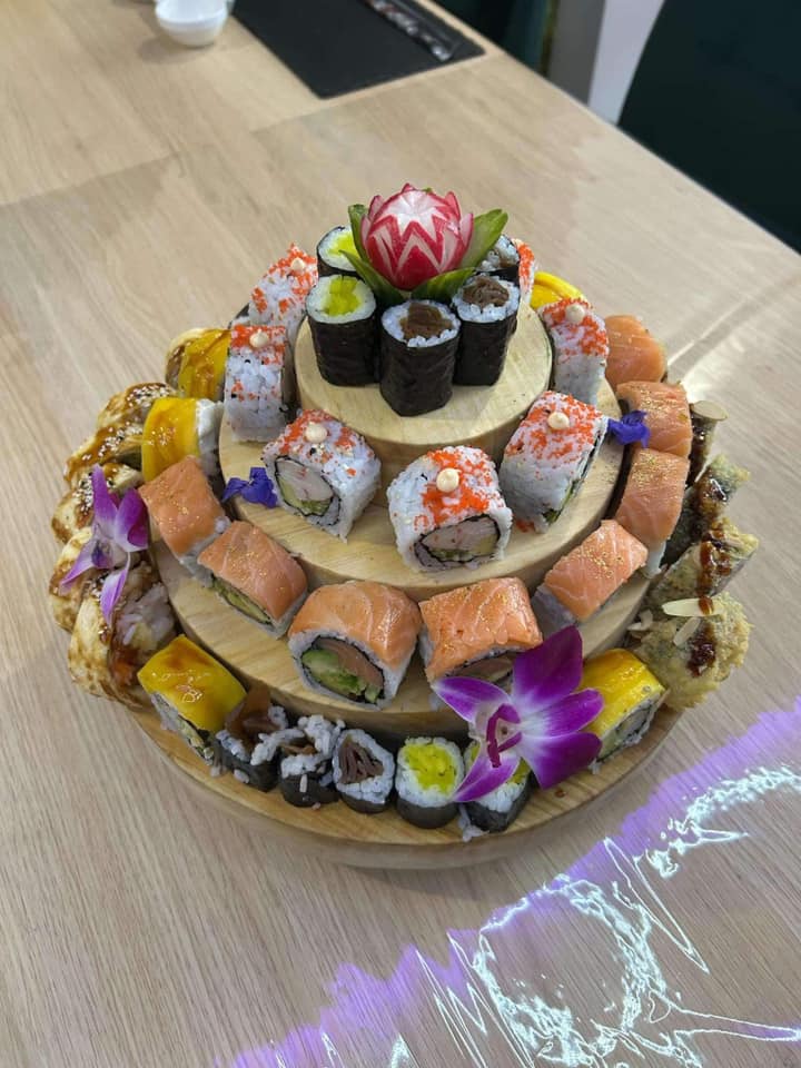 Patera na tort sushi, fi 38 cm