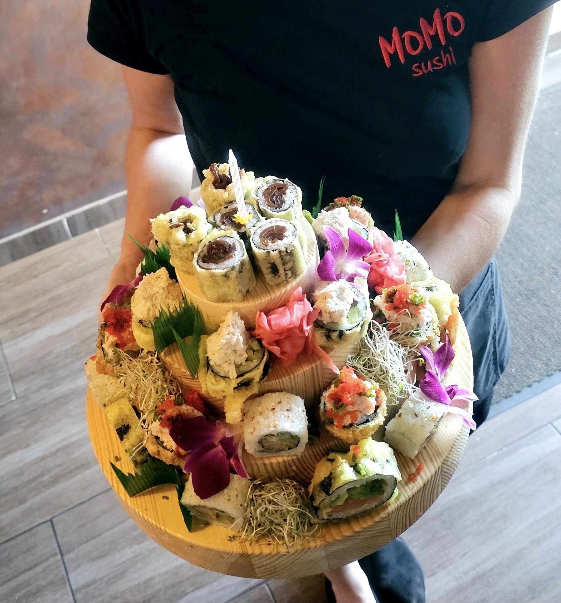Patera na tort sushi, fi 38 cm