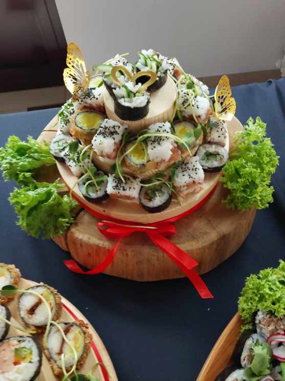 Patera na tort sushi, fi 38 cm