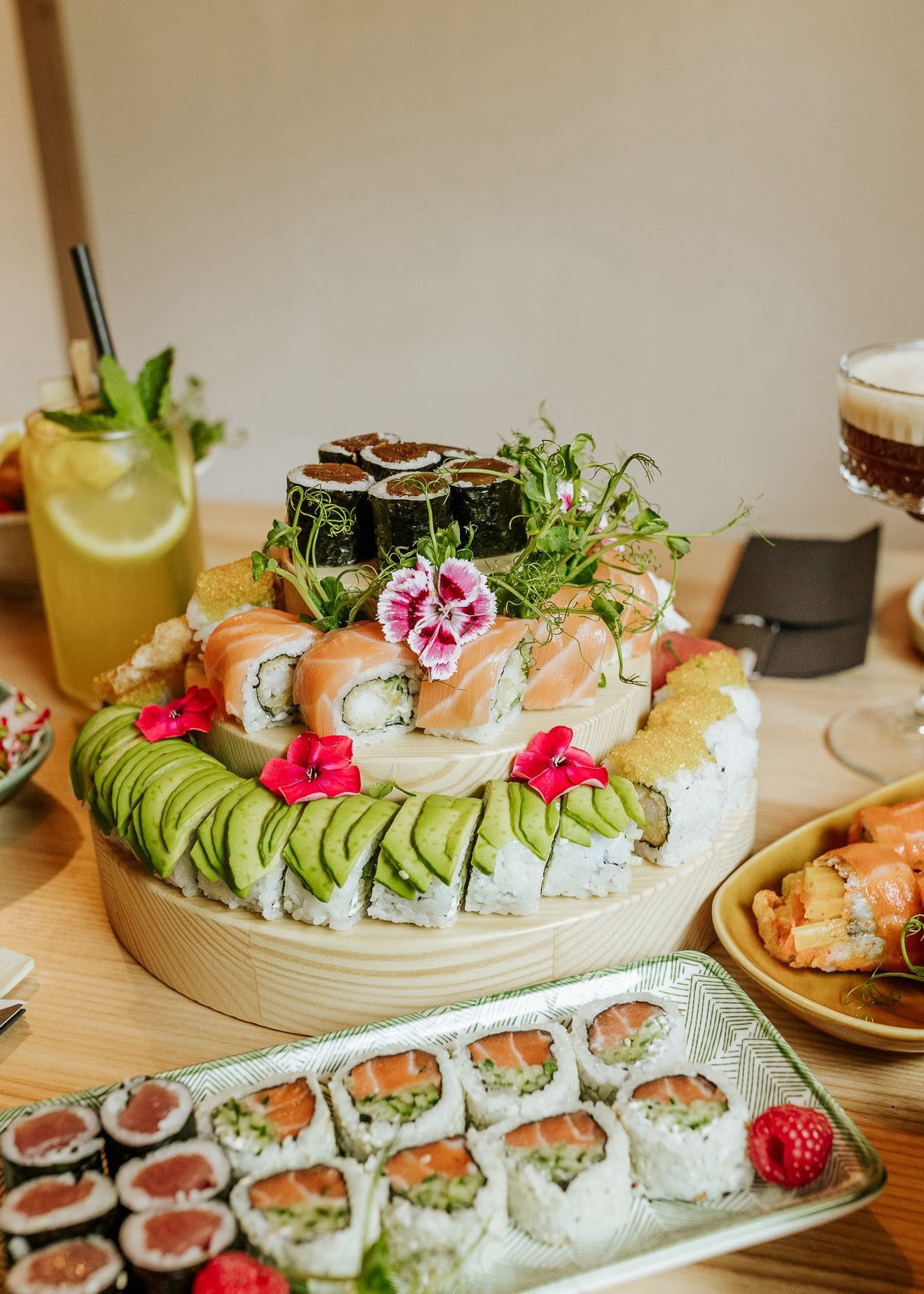 Patera na tort sushi, fi 38 cm