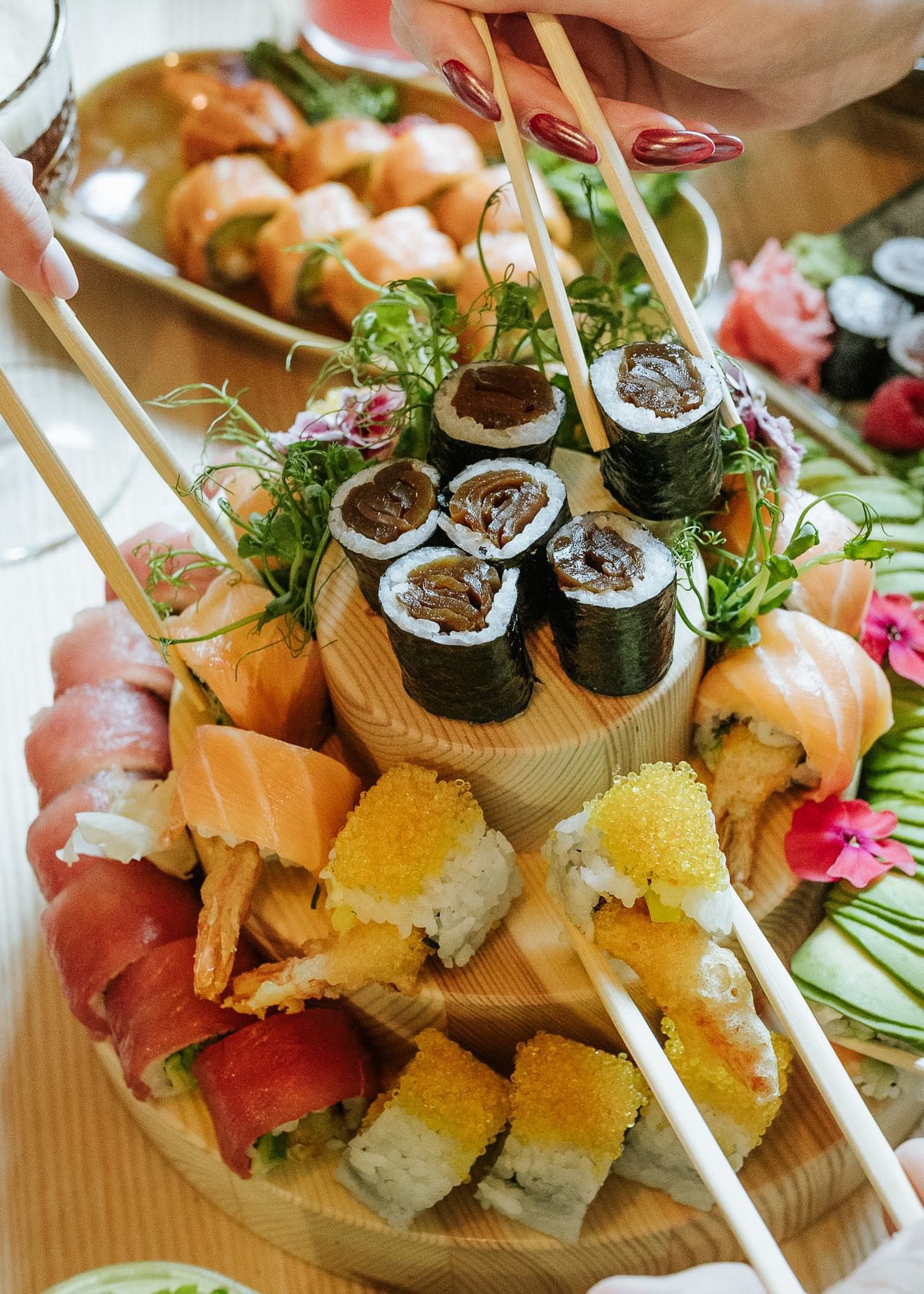 Patera na tort sushi, fi 38 cm