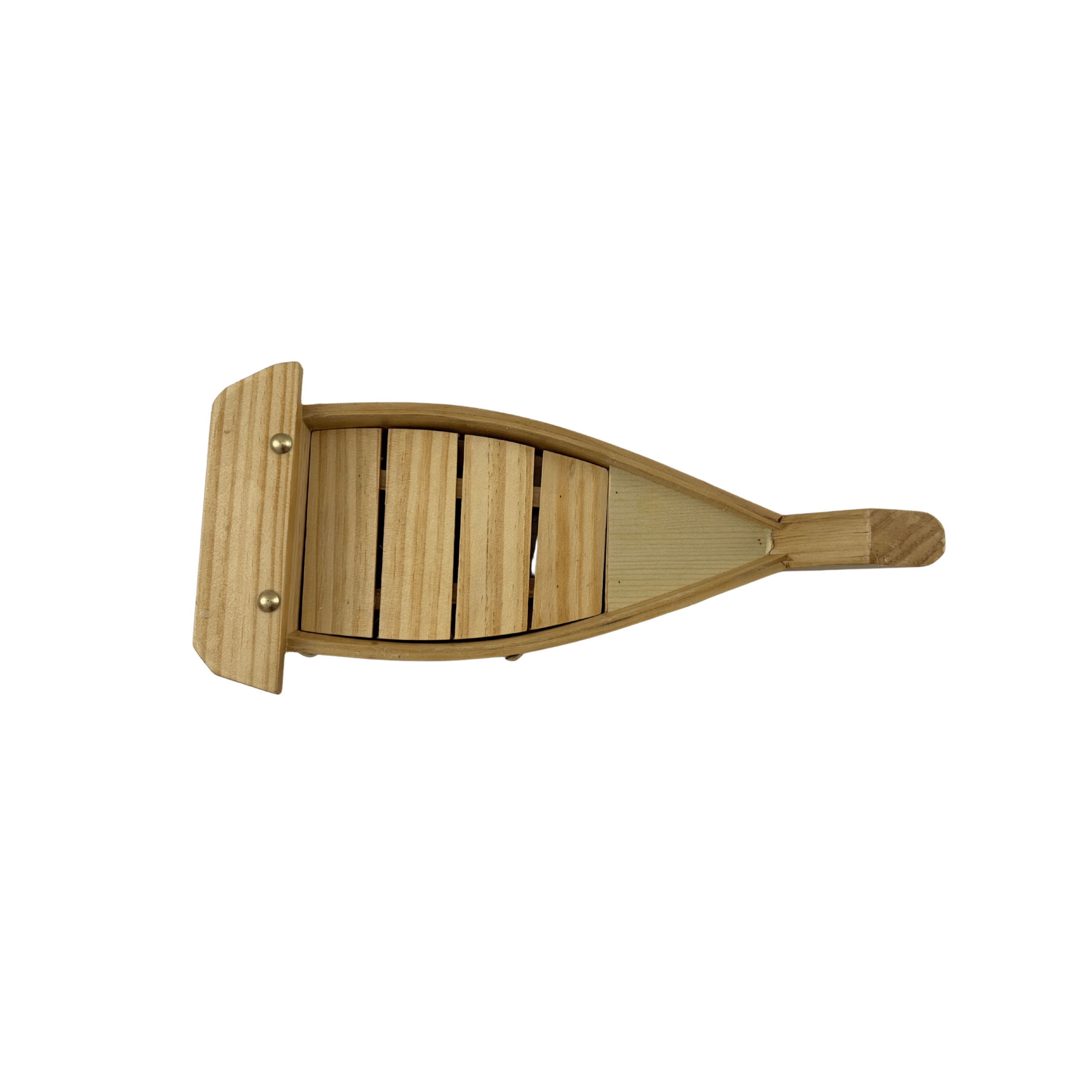 Statek do sushi, bez żagla, 35 cm